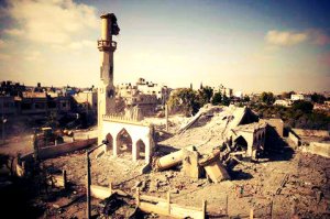 mosque remains beit hanoun