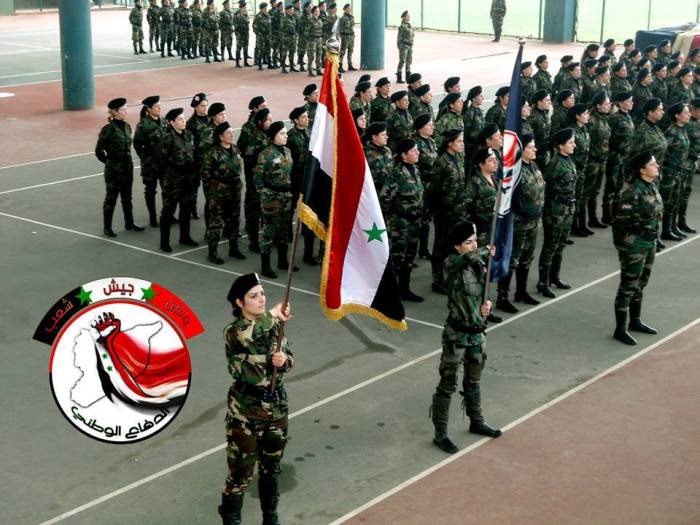 syrian army women