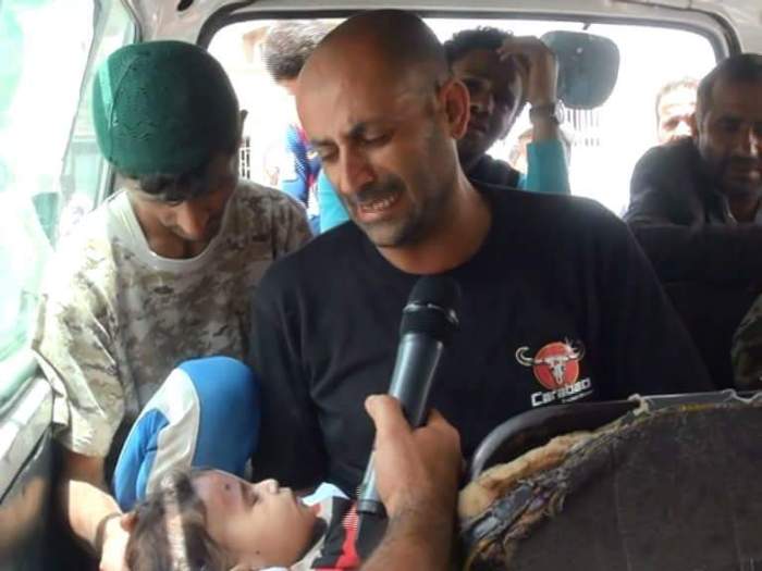 Archive photo of Saudi air strike on Yemen