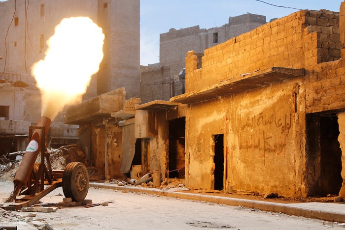 Rebel Hell Cannon, Aleppo