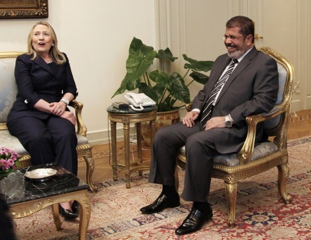 clinton-morsi
