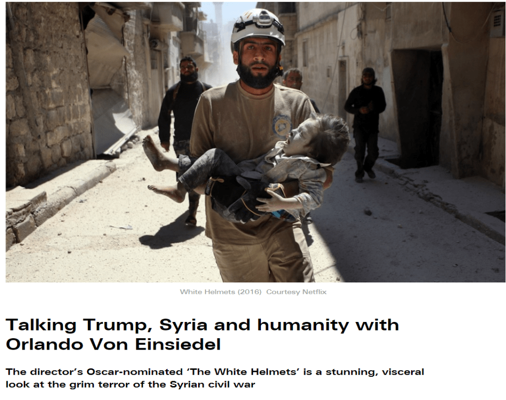 The cross-over is complete and we now see the same players who brought you the Syrian regime change narratives bring you the Coronavirus "pandemic" reinforcing chronicles.